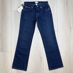 VTG Y2K Calvin Klein Jeans Womens 2 Low Rise Bootcut Dark Wash Denim NWT CK Sz 2